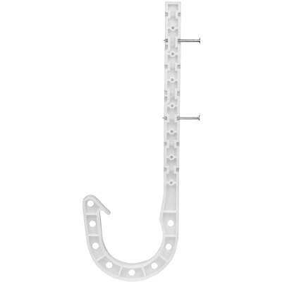 Oatey 2 In. x 7-1/2 In. ABS J-Hook Pipe Hook (4-Pack)