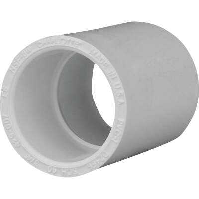 Charlotte Pipe 3/4 In. Sch. 40 PVC Coupling 