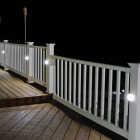 Mr. Beams 35-Lumen White Motion Sensing/Dusk-To-Dawn Outdoor Battery Operated Step LED Light Fixture Image 3