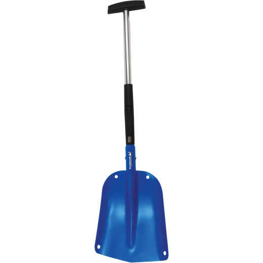 Oskar 9-1/2 In. Poly Emergency Automotive Snow Shovel with Extendable Steel Handle